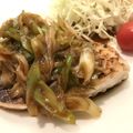ウマナミ's cooksnap of when they made 長ネギソースで頂くめかじきのソテー.