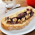 ねっちゃんっ's cooksnap of when they made 香ばしい！餡くるみトースト.