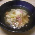 さるちゃんばなな's cooksnap of when they made 白インゲンとたけのこキャベツのスープ.