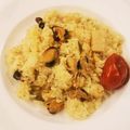 COOKVOC's cooksnap of when they made 炊飯器とシーフードミックスで　パエリア.