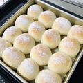クック287D6U☆'s cooksnap of when they made 手ごねでもふわっとちぎりパン.