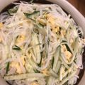 大王イカ's cooksnap of when they made 彩り綺麗！炒り卵入り春雨サラダ！.