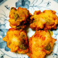 Lucy7484's cooksnap of when they made エビと枝豆のプリットはんぺん揚げ.