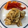zuwanko♪'s cooksnap of when they made 簡単!!かじきのきのこバターポン酢ソテー.