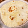 power７'s cooksnap of when they made パリッふわっ✨生地から簡単♪トルティーヤ.