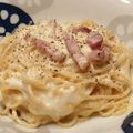 クック7RK4JC☆'s cooksnap of when they made 生クリーム不要！ワンポットカルボナーラ.