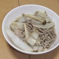 きらり流れ星's cooksnap of when they made 茄子肉そば.