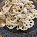 りかぼ's cooksnap of when they made ささみとレンコンとしめじのピリ辛炒め.