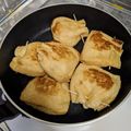 ponkotsu27's cooksnap of when they made 薄揚げのチクワチーズ包.