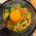 クッキングつば九郎's cooksnap of when they made 生ハムときゅうりのユッケ.
