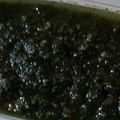 クック8W4H9J☆'s cooksnap of when they made ★シソの葉(大葉） ジェノベーゼソース.
