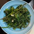 xMARILYNx's cooksnap of when they made 簡単あっという間の空芯菜炒め☆.
