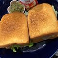 xMARILYNx's cooksnap of when they made 火を使わず簡単サンドイッチ☆BLT.
