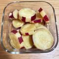 ♡くりーむ♡'s cooksnap of when they made 簡単☆材料4つさつまいものレモン煮♪.