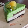ogkzz's cooksnap of when they made 抹茶と小豆のムースケーキ.