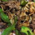 momonana☆'s cooksnap of when they made 牛肉とれんこんの甘辛Ｗソース炒め.
