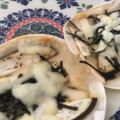 ringer193's cooksnap of when they made 小さじしか使わない！簡単タレで和風ピザ♪.