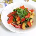 xxこのみxx's cooksnap of when they made 薄揚げ・パプリカのシソ入り酢の物.