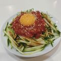 ゆにこーん☆'s cooksnap of when they made 簡単！ クジラのユッケ.