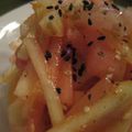 ヘタのヨコ好き's cooksnap of when they made ビックリ美味しい♪スイカナムル.