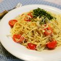 アイリッシュショコラ's cooksnap of when they made 食欲そそる！しらすとトマトのオイルパスタ.