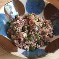 ko_natsu's cooksnap of when they made お刺身リメイク！鰹のたたきなめろう仕立て.