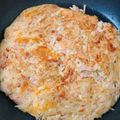 momoazeru's cooksnap of when they made えのきチヂミ.