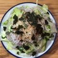 horseland's cooksnap of when they made ＊レタスとしらすのサラダ＊.