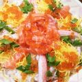 プルル♥️シーマ's cooksnap of when they made ひな祭り☆盛るだけキラキラ雛ちらし寿司.