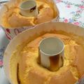 kumiken's cooksnap of when they made カスタード★プリン★シフォンケーキ.