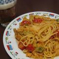 えむぶー's cooksnap of when they made キムチとトマトのクリームパスタ.
