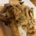 H♡S's cooksnap of when they made なすと鶏むね肉のピリ辛ごまポン酢だれ.