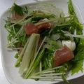 ヨシヨッシー's cooksnap of when they made 生ハム、ひとくちモツァレラ、水菜のマリネ.