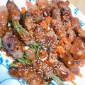 72まま's cooksnap of when they made 味付け簡単！！焼肉のタレで野菜肉巻き♪♪.