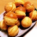 soranoka's cooksnap of when they made HMで★美味しい夜店風ベビーカステラ.