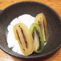 msgnb120's cooksnap of when they made キウイの切り方。.