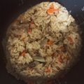 torocheese's cooksnap of when they made ツナとしめじの彩り五目炊き込みご飯.