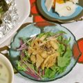 mmameco's cooksnap of when they made 簡単♪赤みず菜のサラダ.