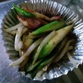 kiro2008's cooksnap of when they made アスパラ☆もやし☆ベーコン炒め.
