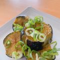 ☆３匹の子ぶた☆'s cooksnap of when they made 茄子のわさび照り焼き.