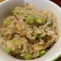 Yulee1024's cooksnap of when they made 桜えびと枝豆の炊き込みご飯.