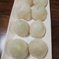 haturi's cooksnap of when they made レンジで簡単♪〜マスカット大福〜.