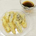 katoune's cooksnap of when they made なすスティック天ぷら.