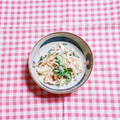 カレンガール's cooksnap of when they made 水菜と人参とカニカマのワサビマヨ和え.