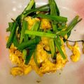 かるまいん's cooksnap of when they made ニラと玉子炒め.