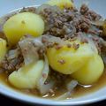 chippu's cooksnap of when they made そぼろ肉じゃが.