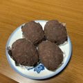 むーむーたん's cooksnap of when they made 『極上粒あん』で作るおはぎ.