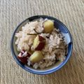 クックY19XVL☆'s cooksnap of when they made さつまいもご飯『ベーコン&塩昆布入り』.