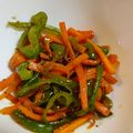 Z_kirameki's cooksnap of when they made ピーマンと人参のきんぴら.