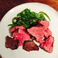 kaokaofood's cooksnap of when they made 牛肉のステーキ(ビステッカ).